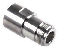 r161220000w Radiall, Jack Cable Mount N Connector, 50Ω, Clamp Termination, Straight Body