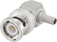51s207-308n5 Rosenberger, Plug Cable Mount BNC Connector, 50Ω, Crimp Termination, Right Angle Body