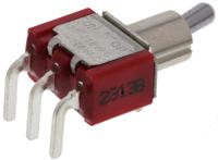 734-7104 RS PRO Toggle Switch, PCB Mount, On-(On), SPDT, Through Hole Terminal