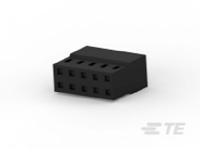 1-2316108-0 TE Connectivity, AMPMODU Female PCB Connector Housing, 2mm Pitch, 10 Way, 2 Row