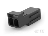 1-2834049-2 TE Connectivity LIGHT-N-LOK Series Modular Latched Wire to Wire, 2-Pole, Female, 2-Way, Cable Mount, 9A