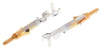 1-770985-0 TE Connectivity Mini-Universal MATE-N-LOK Series Male Crimp Terminal, 26AWG Min, 22AWG Max
