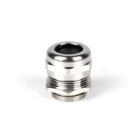 210-0621 RS PRO Metallic Nickel Plated Brass Cable Gland, PG13.5 Thread, 6mm min., 12mm max., IP68