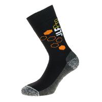 0367ag4850 JLF Pro Black, Grey Socks, size 48/50 12.5/14