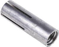 622-2177 RS PRO Stainless Steel Drop In Anchor M8 x 30mm, 10mm Fixing Hole