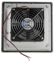 11632801055 Pfannenberg PF 32.000 Series Filter Fan, 24 V dc, DC Operation, 110m³/h Filtered, 178.5m³/h Unimpeded, IP54, 202 x 202mm