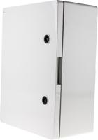 746-7396 RS PRO ABS Wall Box, IP65, 400 mm x 300 mm x 165mm
