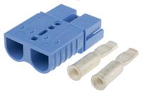 6801g3 Anderson Power Products, SB120 Series Male 2 Way Battery Connector, 120A, 600 V