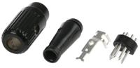 110-2810 RS PRO 5 Pole Din Plug, DIN 41524, 2A, 34 V ac/dc, Male, Cable Mount