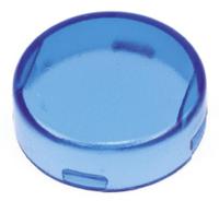 a0163f Panel Mount Indicator Lens Round Style, Blue, 16mm diameter