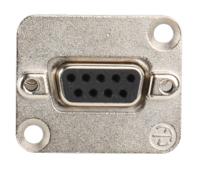 nadb9ff Neutrik D Sub Adapter Female 9 Way D-Sub to Female 9 Way D-Sub