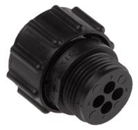 206060-1 TE Connectivity Circular Connector, 4 Contacts, Cable, Standard Connector, Plug, Female, CPC Series