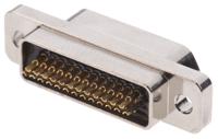 mdm-25ssb-a174 ITT Cannon MDM 25 Way Panel Mount D-sub Connector Socket, 1.27mm Pitch