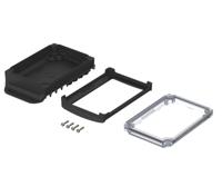 48322250hmt2 Bopla BoVersa Series Black, Transparent Polycarbonate General Purpose Enclosure, 162 x 88 x 45.5mm