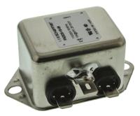 fn2020-10-06 Schaffner, FN2020 10A 250 V ac/dc 400Hz, Chassis Mount EMI Filter, Fast-On, Single Phase