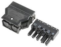 770-105 WAGO 770 Series Socket, 5P-Pole, Female, Through Hole, 25A, IP20