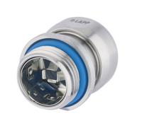 53806726 Lapp SKINTOP Series Metallic Stainless Steel Cable Gland, M25 Thread, 9mm min., 17mm max., IP68, IP69