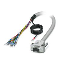 2926027 Phoenix Contact Female 9 Pin D-sub Unterminated Serial Cable, 1m PVC, CABLE-D- 9SUB/F/OE/0.25/S/1.0M Series