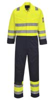 161-1967 Portwest Yellow Reusable Hi Vis Overalls, XL