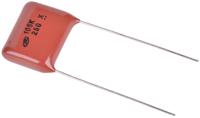 qxk2e105ktp Nichicon XK Polyester Film Capacitor, 125 V ac, 250 V dc, ±10%, 1μF, Through Hole