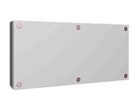 1510000 Rittal KX Series Steel Wall Box, IP66, 300 mm x 600 mm x 120mm