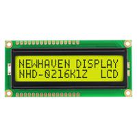 nhd-0216k1z-fl-ybw NEWHAVEN DISPLAY INTERNATIONAL NHD-0216K1Z-FL-YBW Alphanumeric LCD Alphanumeric Display, Yellow-Green on Yellow/Green,