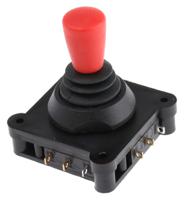 1d1-5f-15-451 APEM 1, 2-Axis Joystick Conical, IP67 250V ac