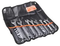 111z8t Bahco 111Z Series 8-Piece Spanner Set, 7/16 → 7/8 in, Vanadium Steel