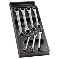 mod65j7pb Facom 65 Series Ratchet Polygon Wrenches Series 7-Piece Ring Spanner Set, 6 in, 7 in, 8 in, 9 in, 10 in, 11 in, 12 in,