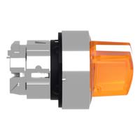 zb4bk1453 Schneider Electric Harmony XB4 Series 2 Position Selector Switch Head, 22mm Cutout, Orange Handle