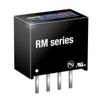 rm-3333s Recom RM DC-DC Converter, 3.3V dc/ 76mA Output, 2.97 → 3.63 V dc Input, 0.25W, Through Hole, +85°C Max Temp