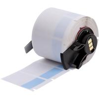 m6-31-427-bl Brady B-427 Blue, Transparent Label, 25.40mm Width, 12.70mm Height, 250 Qty