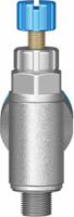 grla-m5-qs-6-rs-d Festo GRLA Series Tube Exhaust Valve, 6mm Tube Inlet Port x M5 Male Outlet Port x 6mm Tube Outlet Port, 197578