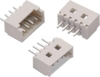653010114822 Wurth Elektronik WR-WTB Series Vertical Through Hole PCB Header, 10 Contact(s), 1.25 mm Pitch, 1 Row, Shrouded