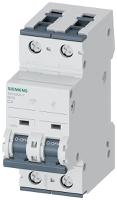 5sy62047 Siemens Sentron 5SY6 MCB, 2P, 4A Curve C, 400V AC, 72V DC, 6 kA Breaking Capacity