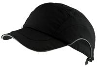 abr000-001-100 JSP Black Standard Peak Safety Cap, HDPE Protective Material