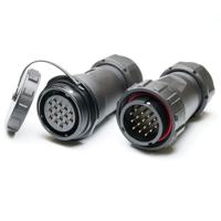 304-332 RS PRO Circular Connector, 16 Contacts, In-Line Cable Mount, SP29 Connector, Plug, Socket, Male/Female, IP68, SP29