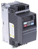 vfd004el21a Delta Electronics Inverter Drive, 0.4 kW, 1 Phase, 230 V ac, 6.5 A, VFD-EL Series