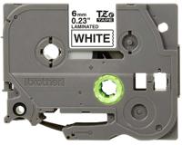 tze-211 Brother Black on White Label Printer Tape, 8 m Length, 6 mm Width