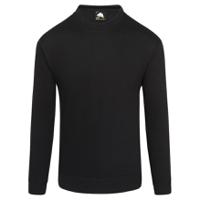 1250-xxxl Orn 1250 Black 35% Cotton, 65% Polyester Work Sweatshirt 3XL