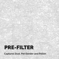 9600501 Fellowes Replacement Filter Air Purifier, 55m², 31 dB, 36 dB, 40 dB, 47 dB, 55 dB