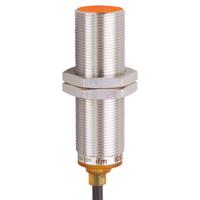 igs246 ifm electronic Inductive Threaded Barrel Proximity Sensor, M18, 8 mm Detection, NPN NO, 10 → 30 V dc