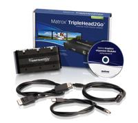 t2g-dp3d-if Matrox 1 Input 3 Output DVI Multi-Monitor Adapter 5760 x 1080