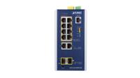 igs-5225-8p2t2s Planet IGS-5225-8P2T2S, Managed 12 Port Ethernet Smart Managed Switch With PoE