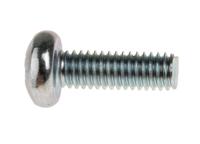 560-697 RS PRO Pozi M4 Pan Steel Machine Screws DIN 7985 x 12.0mm