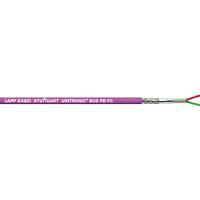 2170220 Lapp UNITRONIC BUS PB Data Cable, 2 Cores, 0.64 mm² CSA 19 AWG, Screened, 100 m, Purple Polyvinyl Chloride Sheath