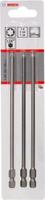 2607001763 Bosch Driver Bit 3 Pieces, Torx