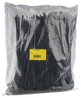 7tag009640r0003-ty27mx-a Thomas & Betts Cable Ties, 340.36mm x 6.9 mm, Black Nylon, Pk-500