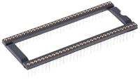 sds-232-s075-95 E-TEC 1.778mm Pitch Vertical 64 Way, Through Hole Turned Pin Open Frame IC Dip Socket, 3A