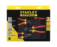 4-84-489 Stanley 4-Piece Plier Set, 185 mm Overall